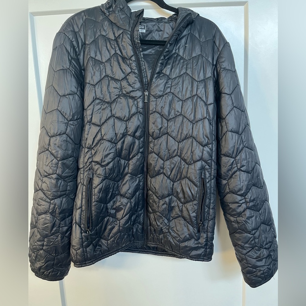 Kappa Black Puffer Jacket